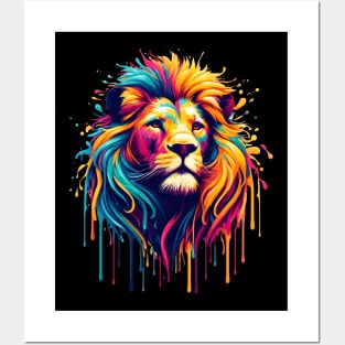 Lion Colors Posters and Art